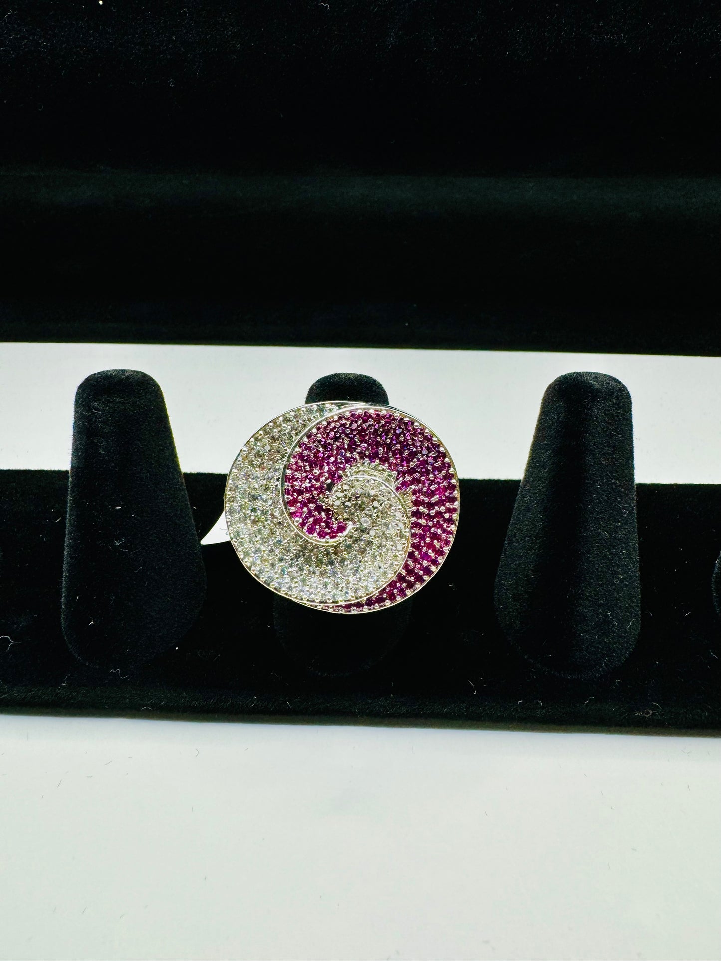 Adjustable CZ Fashion Rings