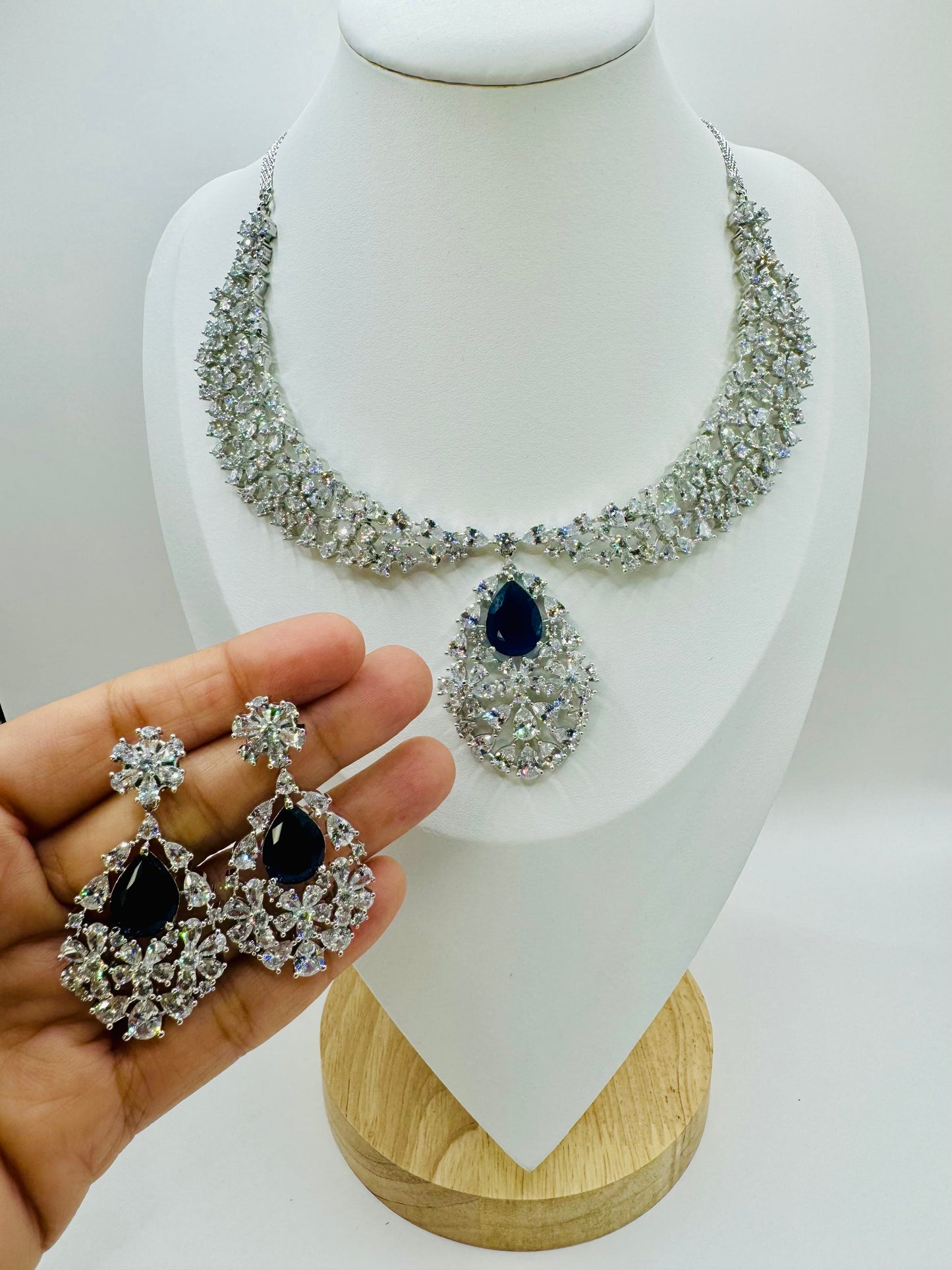 Classic Design CZ Jewelry Set