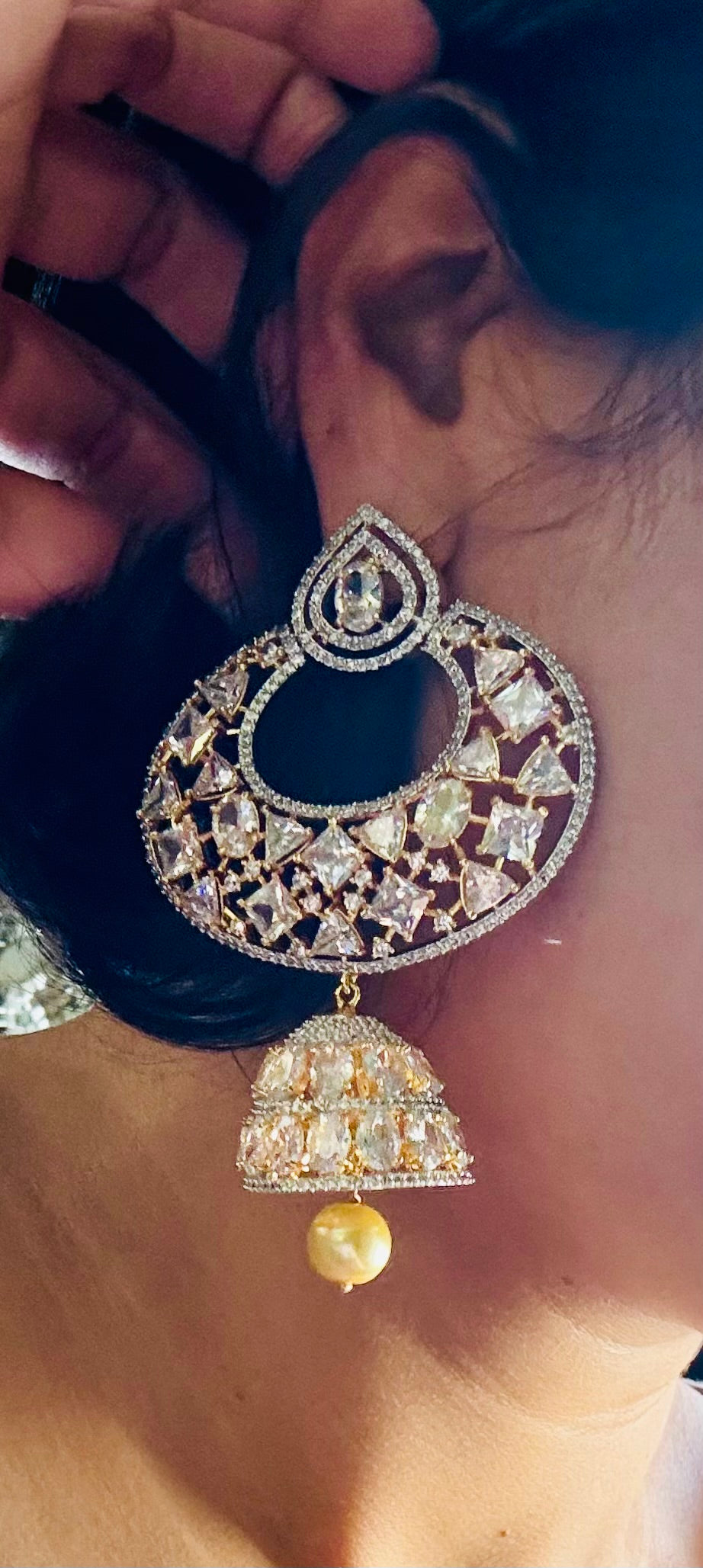 Indian Style Jhumka Earrings