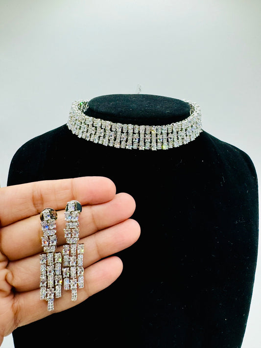 Choker Necklace Set for Parties
