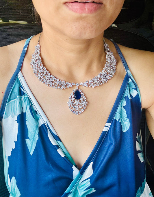 Classic Design CZ Jewelry Set