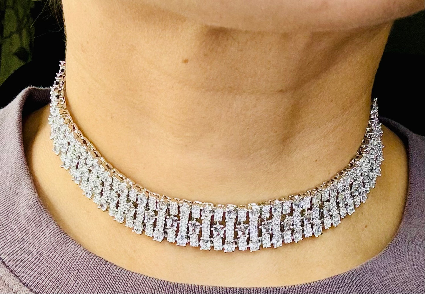 Choker Necklace Set for Parties